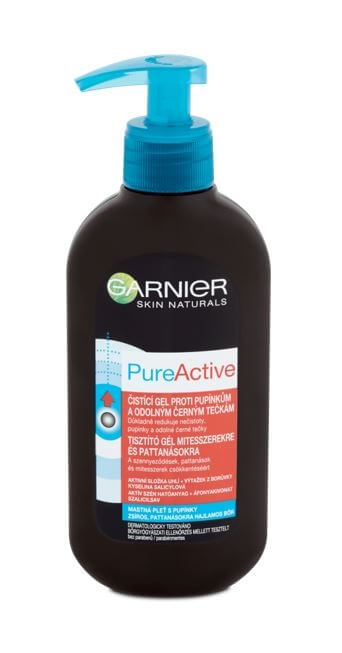 Garnier Čistící gel proti pupínkům Pure Active 200 ml