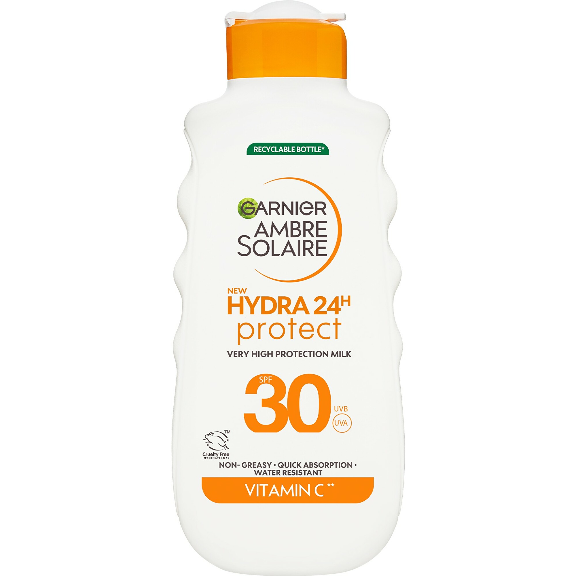Garnier Opalovací mléko SPF 30 Ambre Solaire Hydra 24h Protect (High Protection Milk) 175 ml