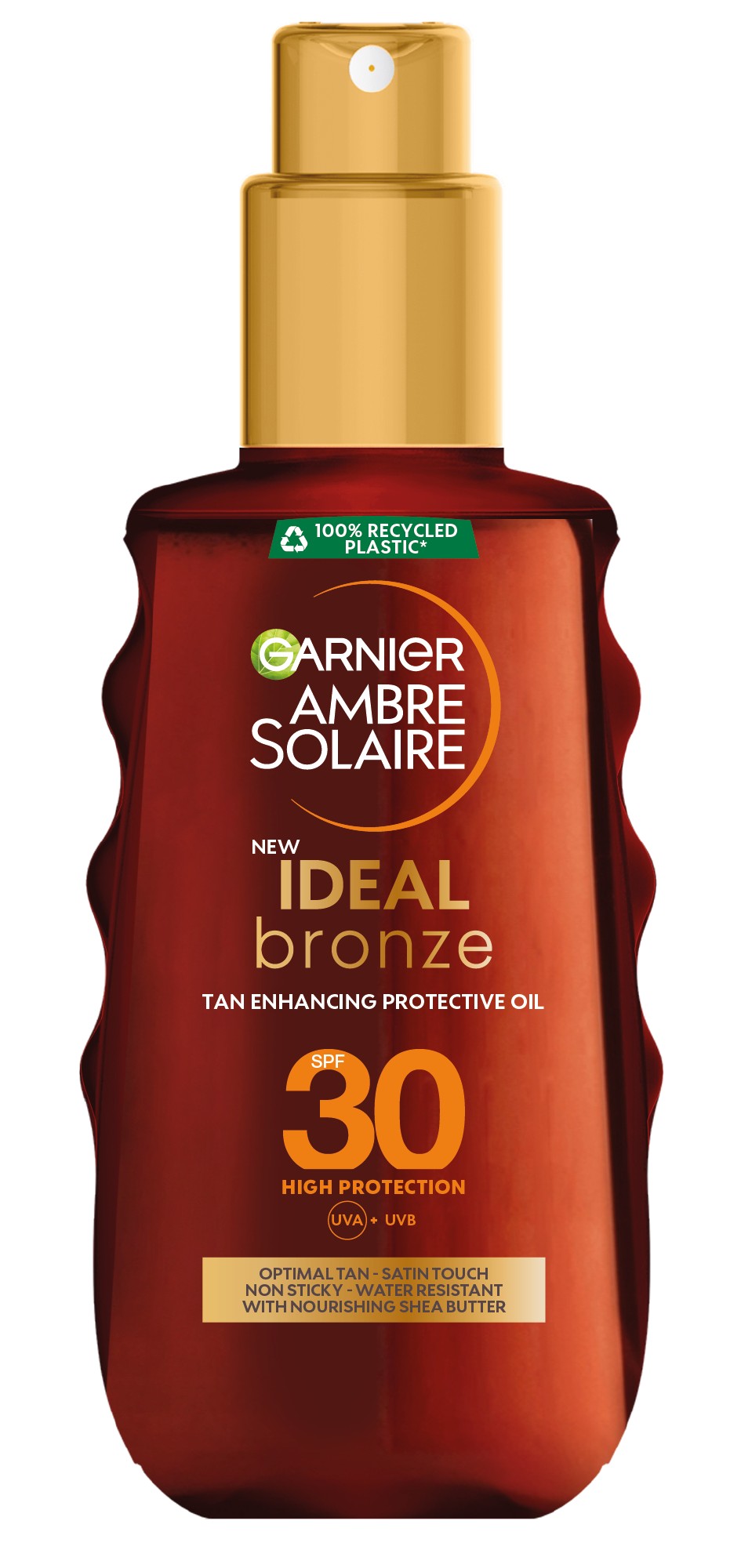Garnier Ambre Solaire Ideal Bronze Ochranný olej proti UV žiareniu SPF 30 150 ml