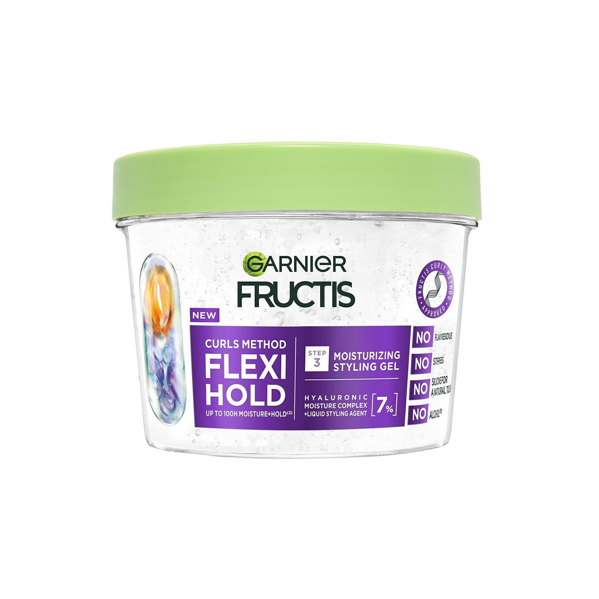 Garnier Hydratačný stylingový gél Curls Method Flexi Hold 370 ml