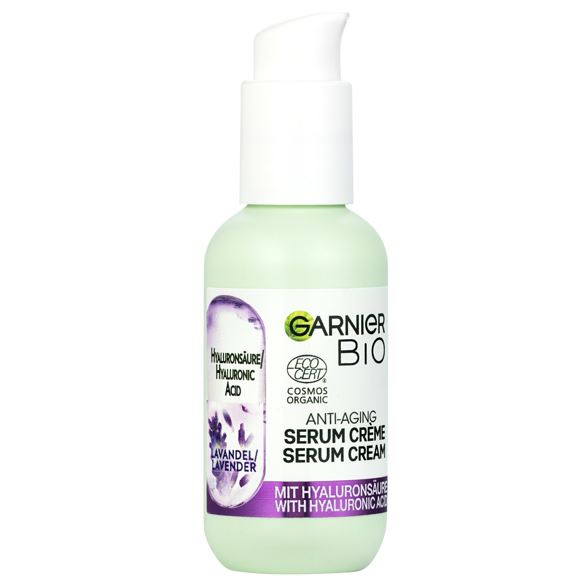 Garnier Krémové sérum proti stárnutí pleti s esenciálním levandulovým olejem BIO (Serum Cream) 50 ml