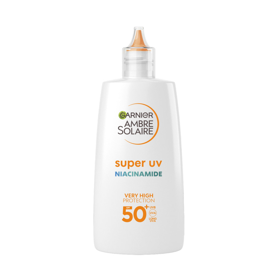 Garnier Ochranný fluid proti nedokonalostiam s Niacinamidom SPF 50+ Ambre Solaire (Super UV Niacinamide) 40 ml