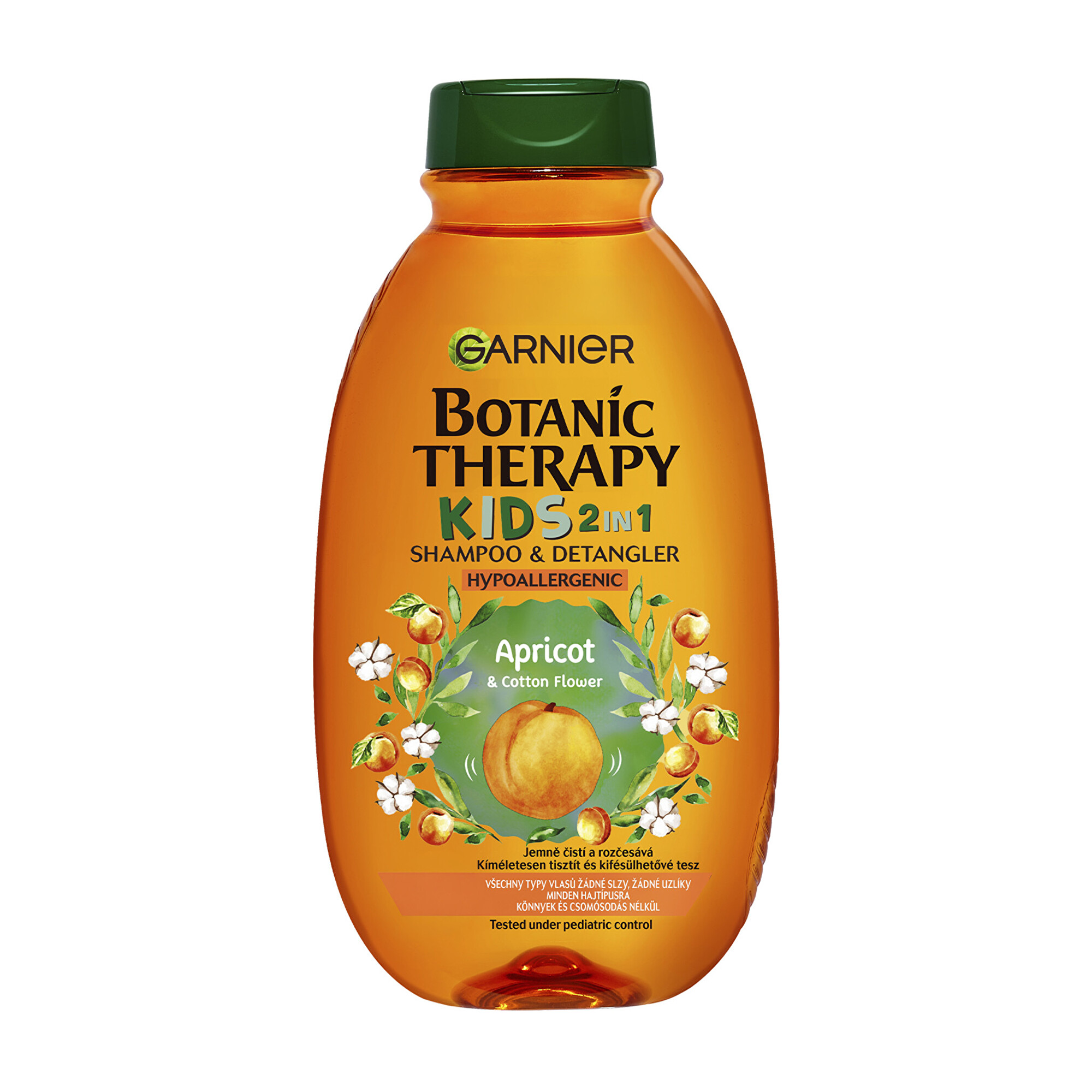 Garnier Șampon și balsam Botanic Therapy Apricot (Shampoo & Detangler) 400 ml