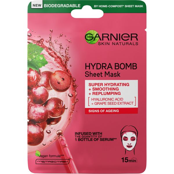 Garnier Textilní hydratační maska Hydra Bomb (Tissue Mask) 28 g