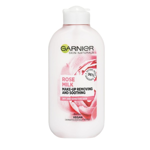 Garnier Kompletné odličovacie mlieko (Rose Milk) 200 ml