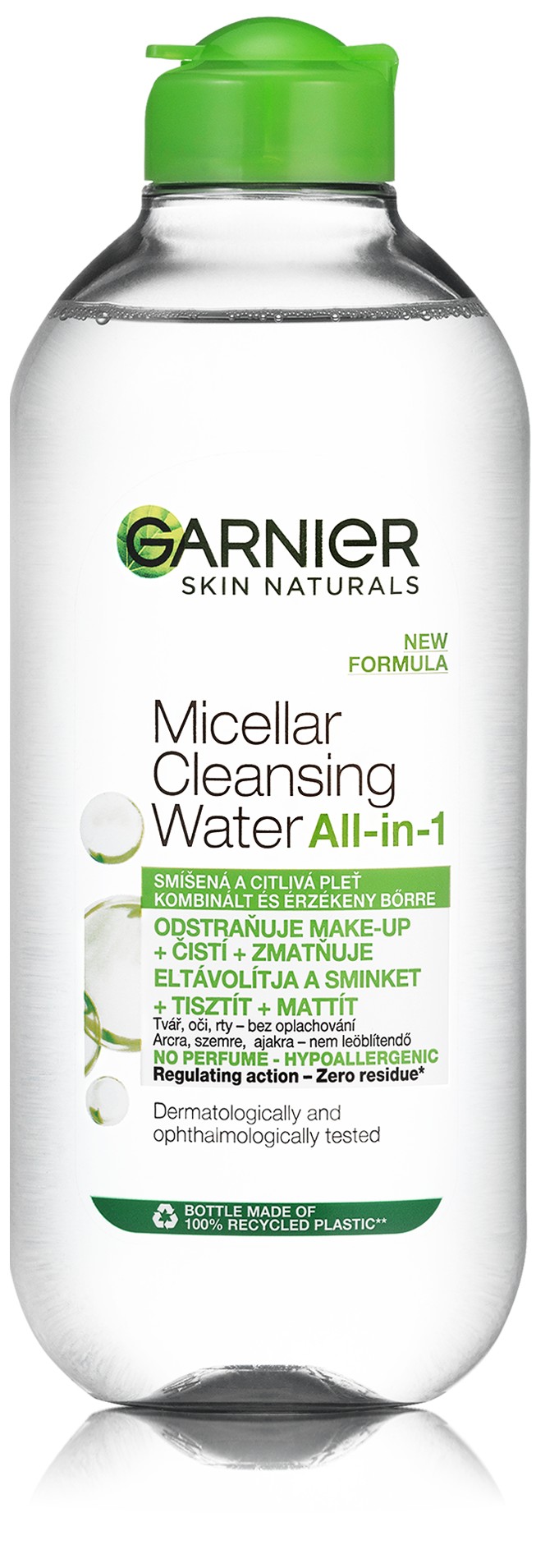 Garnier Micellás víz vegyes és érzékeny bőrre 3 az 1- ben (Micellar Watter) 400 ml