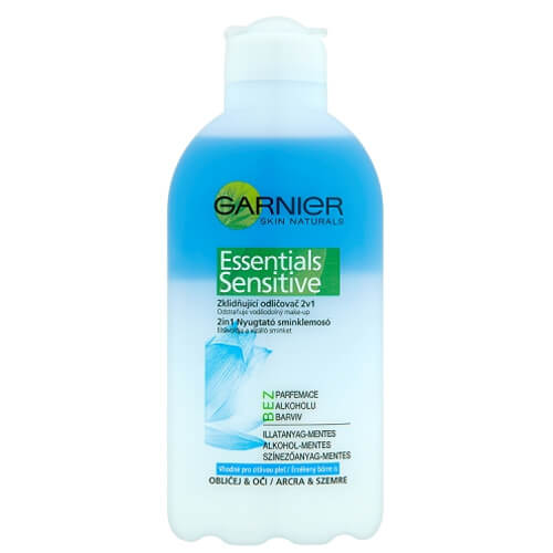 Garnier Essentials Sensitive 2in1 200 ml odličovač tváre pre ženy