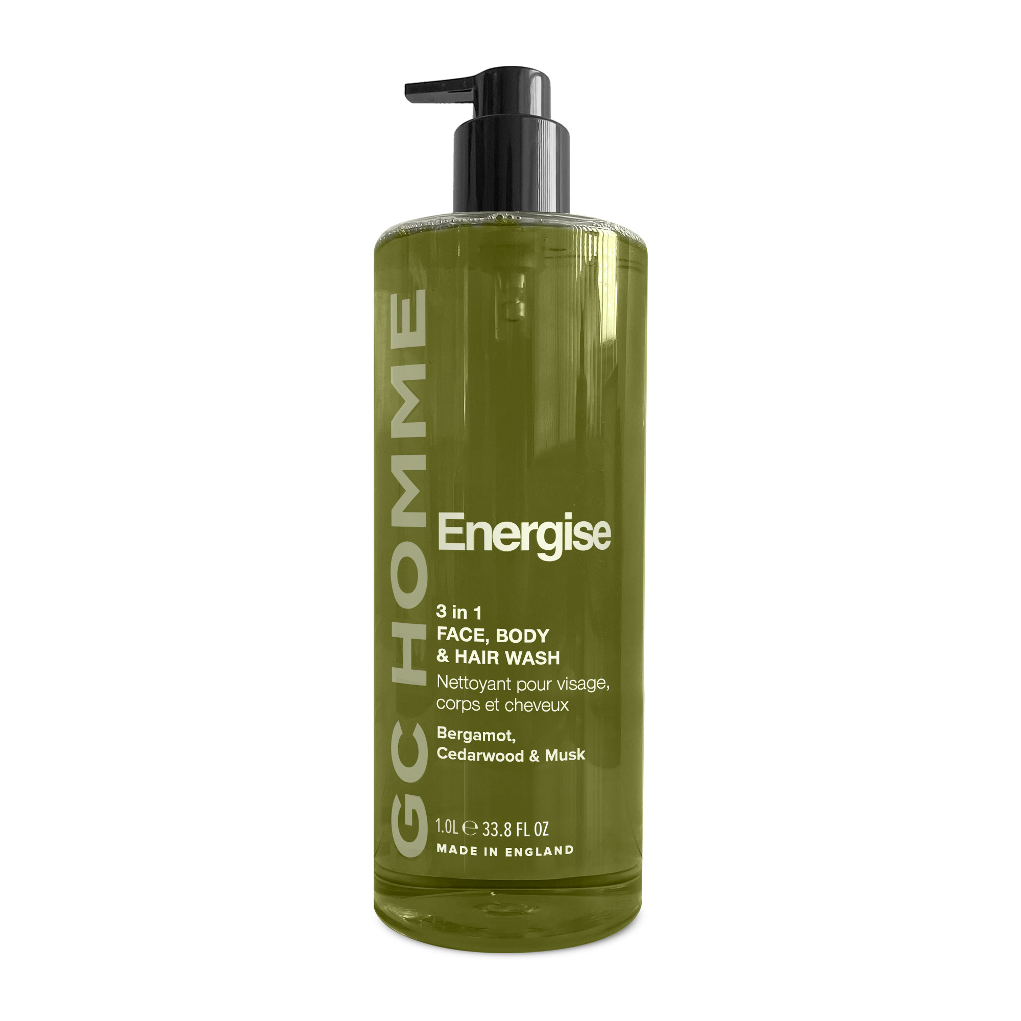 Grace Cole Mycí gel 3v1 Bergamot, Cedr & Mošus 1000 ml