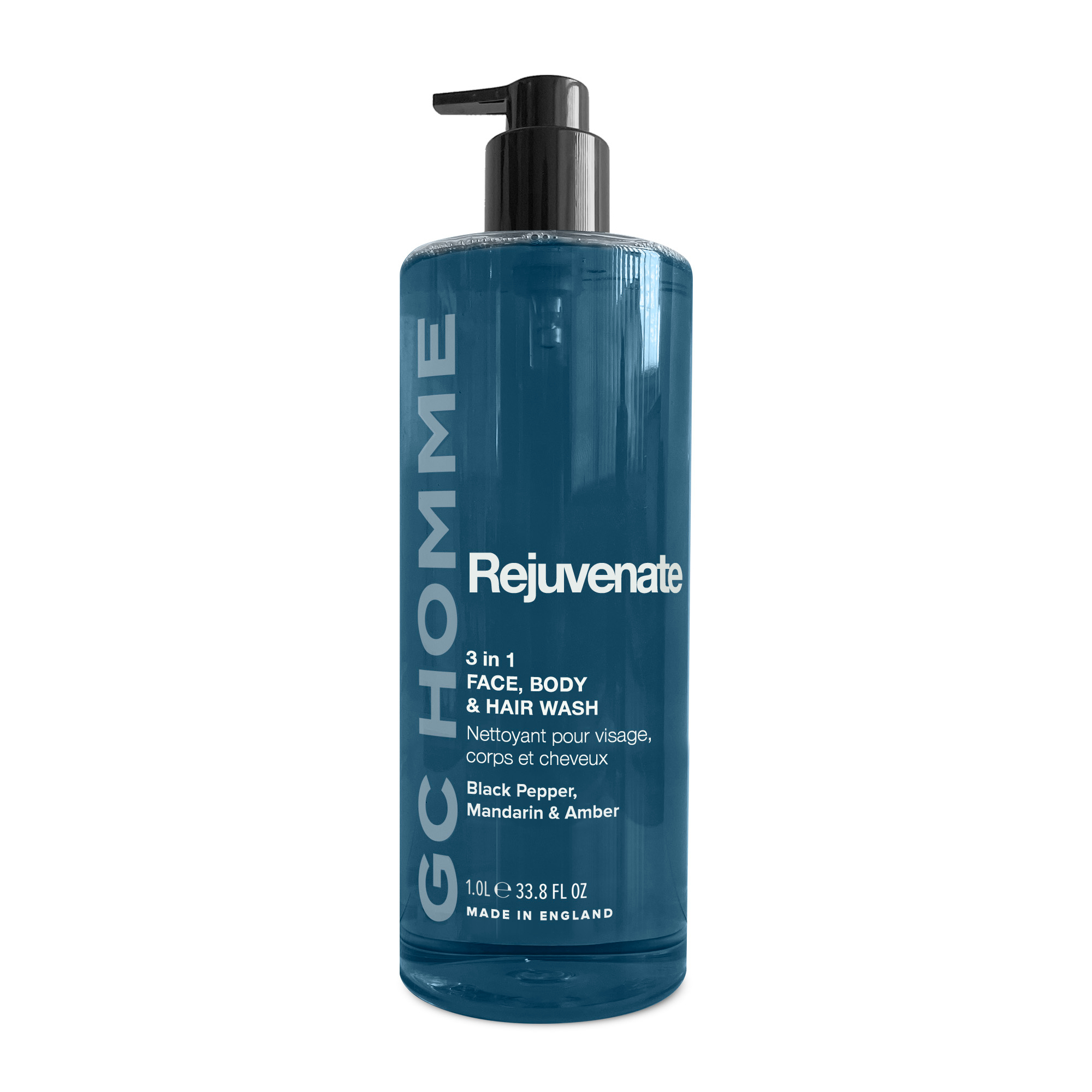 Grace Cole Mycí gel 3v1 Černý pepř, Mandarinka & Jantar 1000 ml