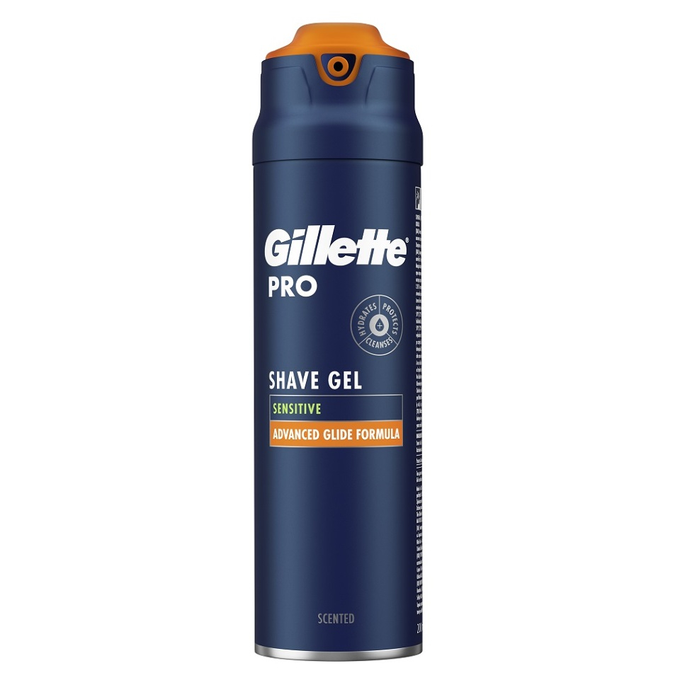 Levně Gillette Gel na holení pro citlivou pleť Sensitive (Shave Gel) 200 ml