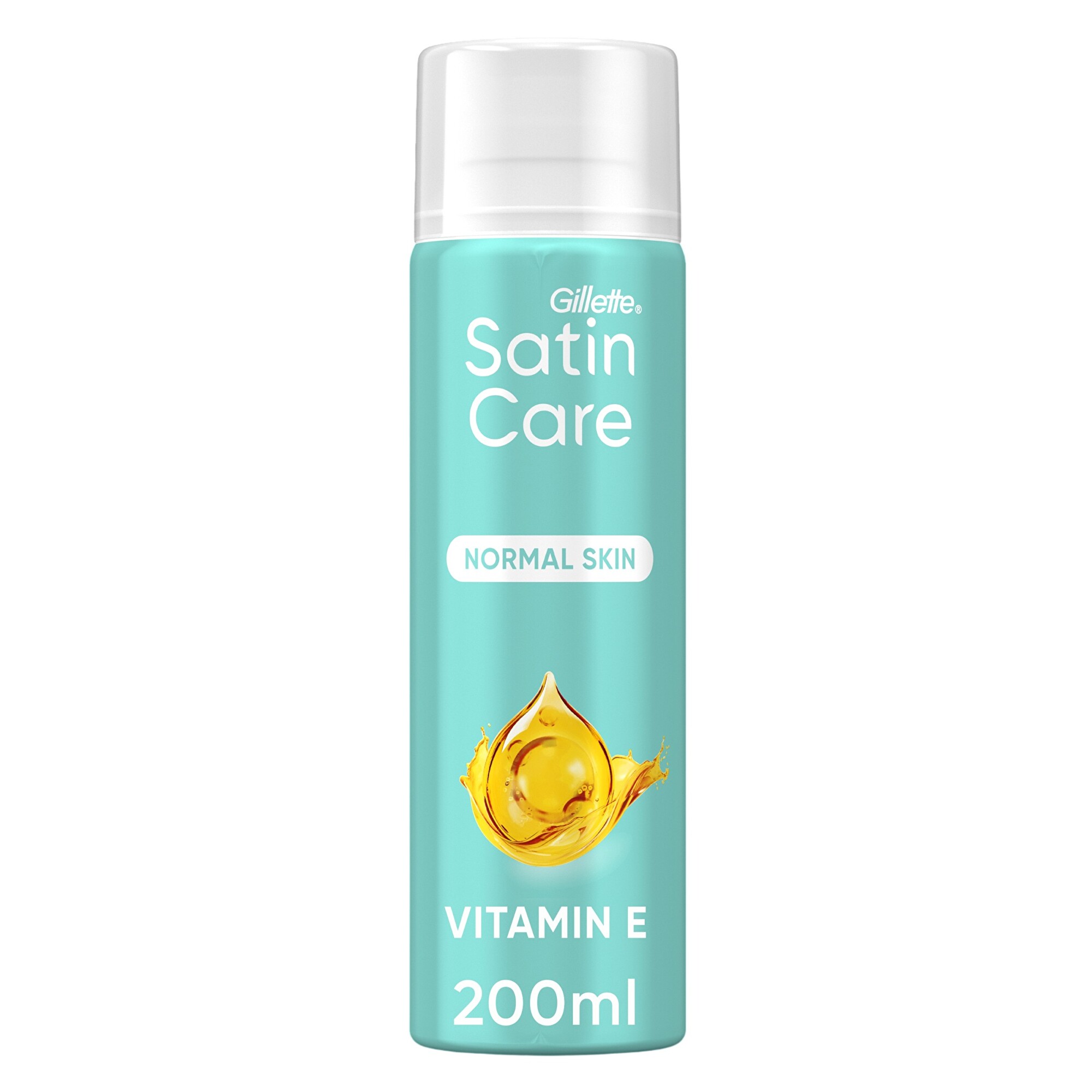 Gillette Gel na holení Satin Care Vitamin E Shave Gel 200 ml