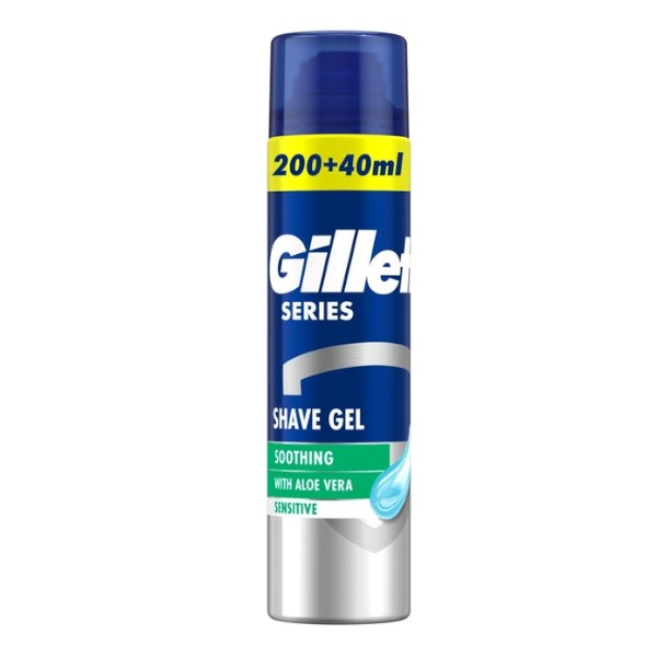 Gillette Gel na holení Series Sensitive (Shave Gel) 240 ml