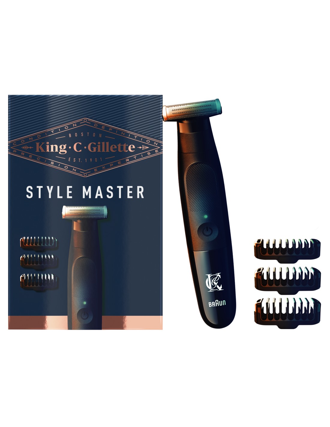 Gillette Zastřihovač vousů King (Style Master)