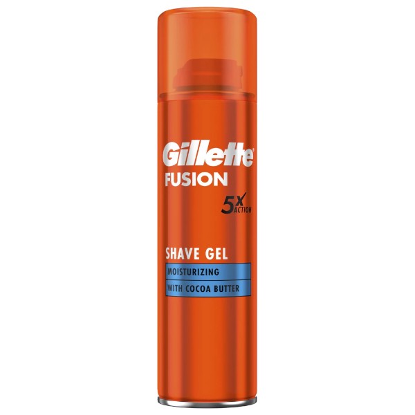 Gillette Zvlhčujúci gél na holenie na citlivú pleť Gillette Fusion5 Ultra Moisturizing (Shave Gel) 200 ml