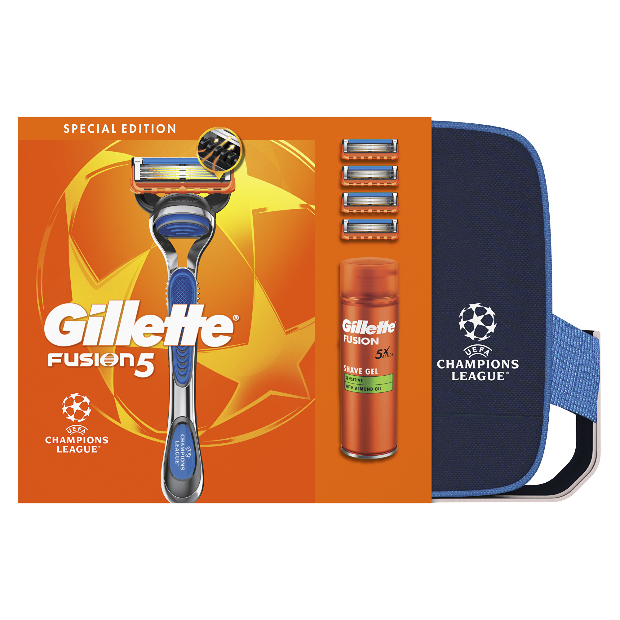 Gillette Dárková sada Xmas Fusion5