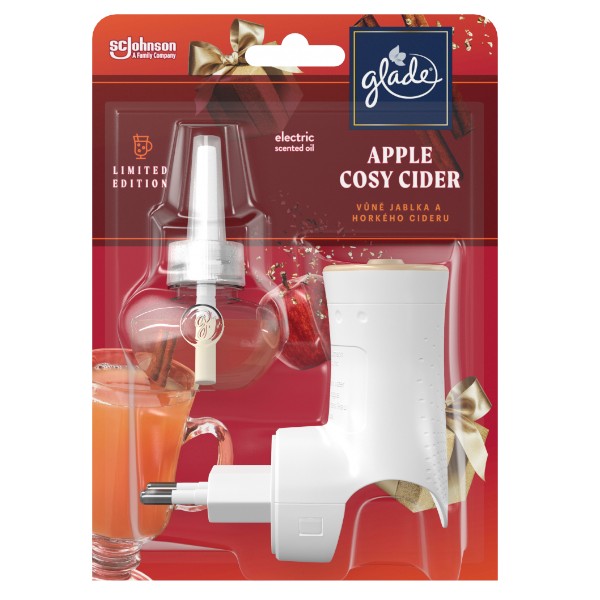 Glade Elektrický osvěžovač vzduchu Apple Cosy Cider 20 ml