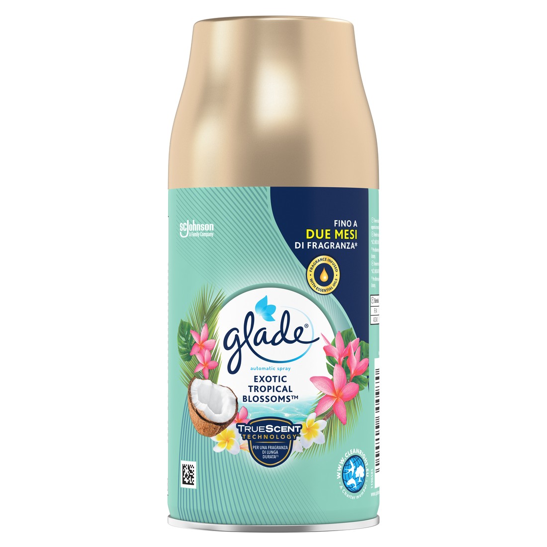 Glade Náplň do osvěžovače vzduchu Exotic Tropical Blossoms Automatic Spray 269 ml