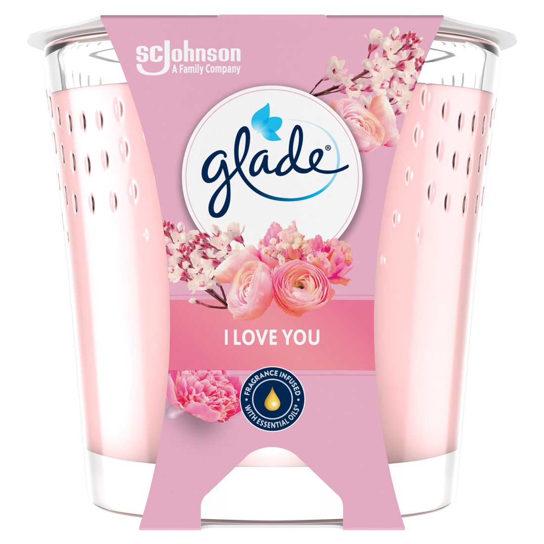Glade svíčka vonná I Love You, 112 g