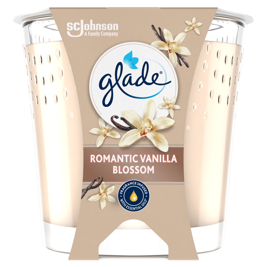 Glade svíčka vonná Vanilla Blossom, 112 g