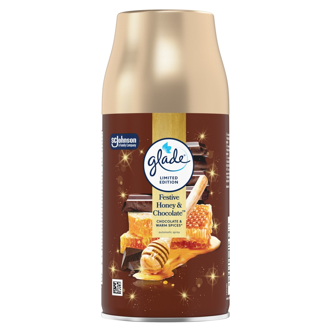 Glade Náplň do automatického osviežovača vzduchu Festive Honey & Chocolate 269 ml