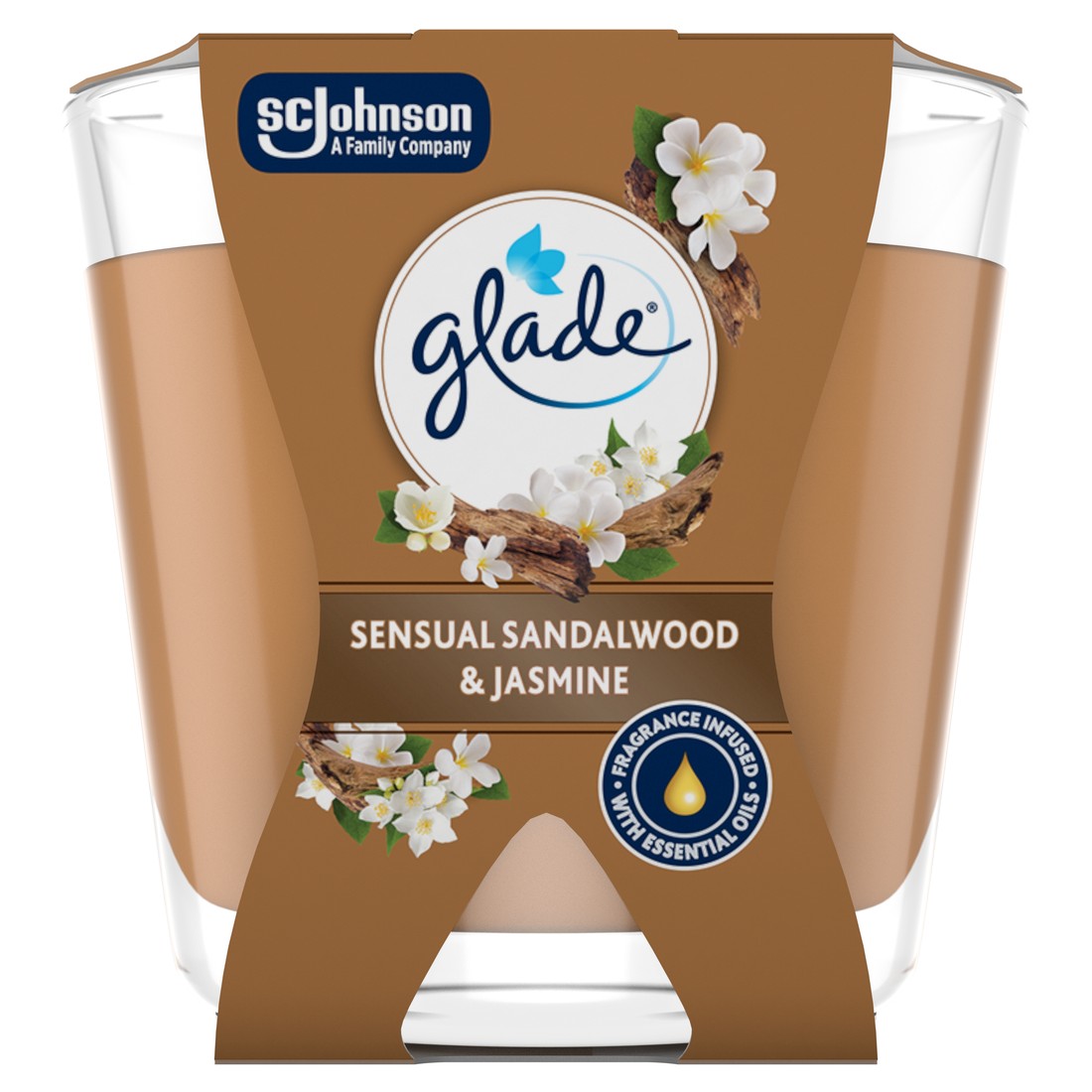 Glade Vonná svíčka Sensual Sandalwood & Jasmine 70 g