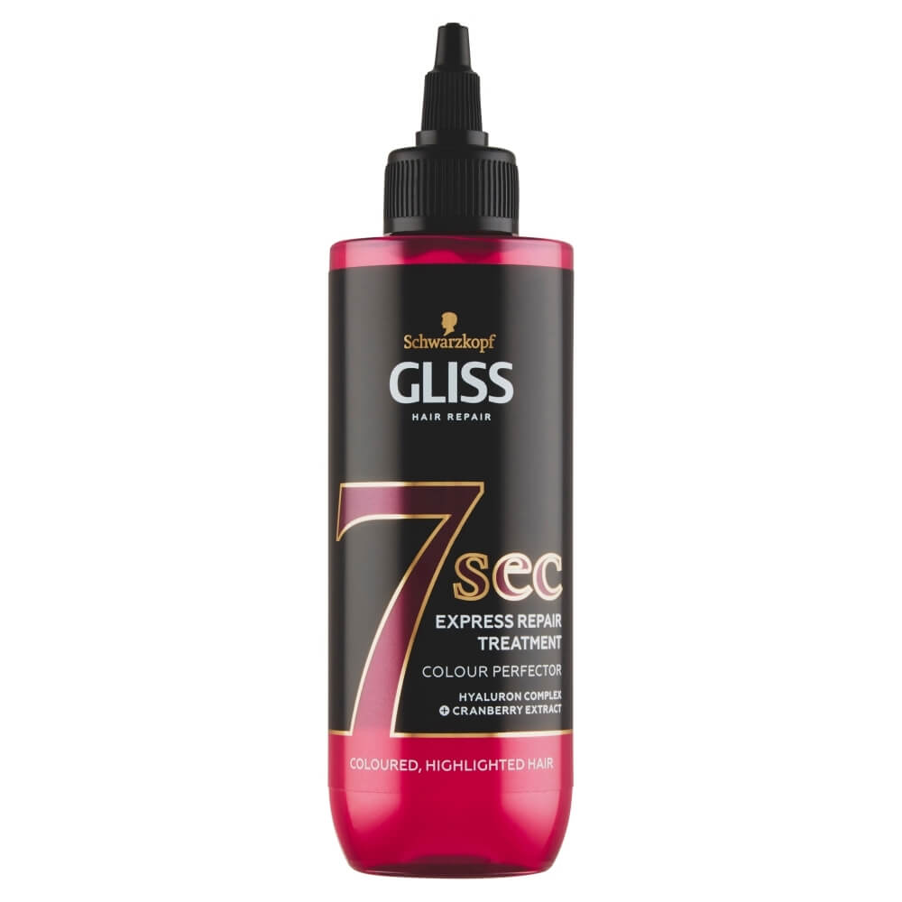 Gliss Kur Expresní regenerační kúra pro barvené vlasy 7 sec Colour Perfector (Express Repair Treatment) 200 ml