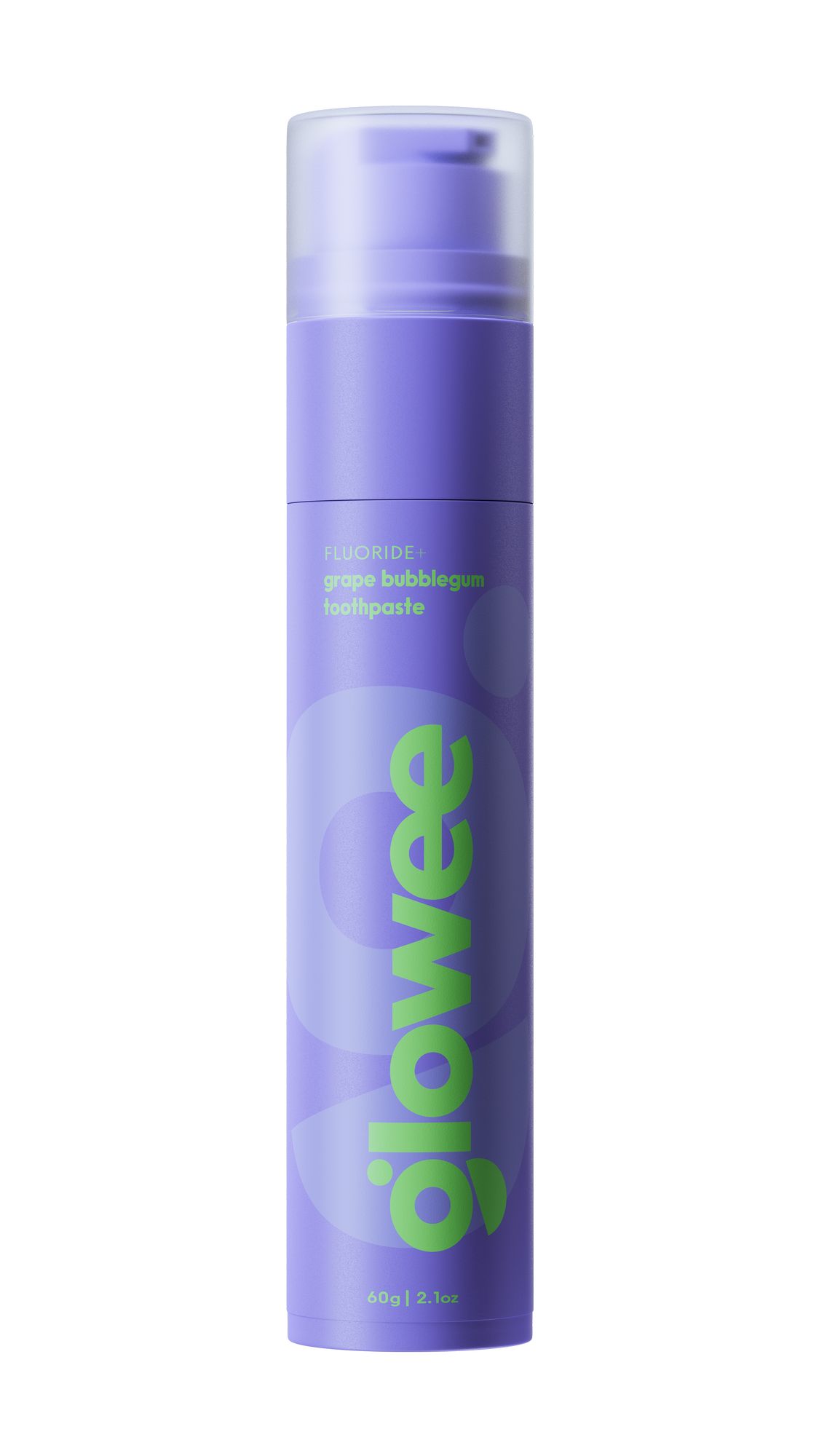 Levně Glowee Zubní pasta Grape Bubblegum Toothpaste 60 g