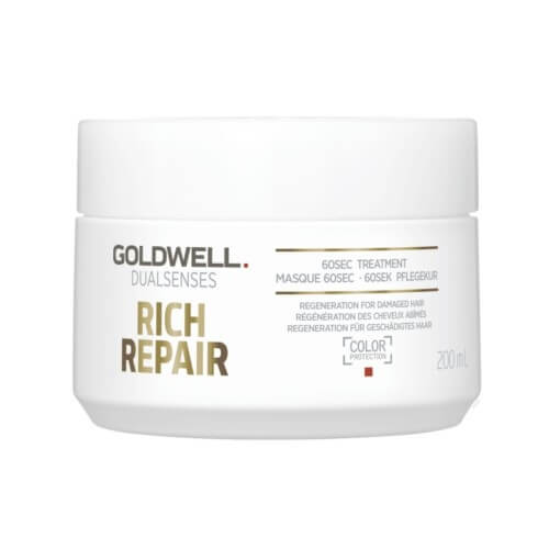 Levně Goldwell Maska pro suché a poškozené vlasy Dualsenses Rich Repair (60Sec Treatment) 200 ml