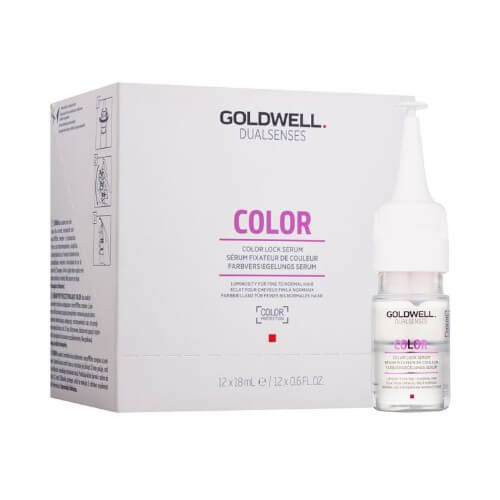 Levně Goldwell Bezoplachové sérum pro jemné barvené vlasy Dualsenses Color (Color Lock Serum) 12 x 18 ml