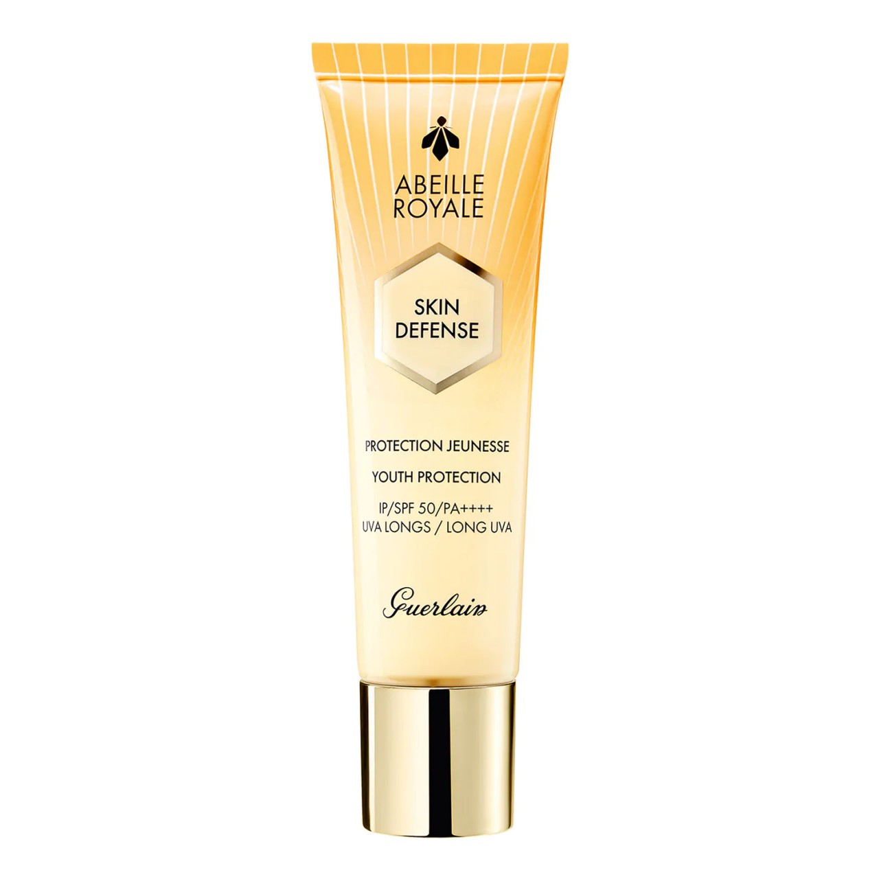 Guerlain Abeille Royale Skin Defense Youth Protection SPF50 30 ml opaľovací prípravok na tvár pre ženy na veľmi suchú pleť