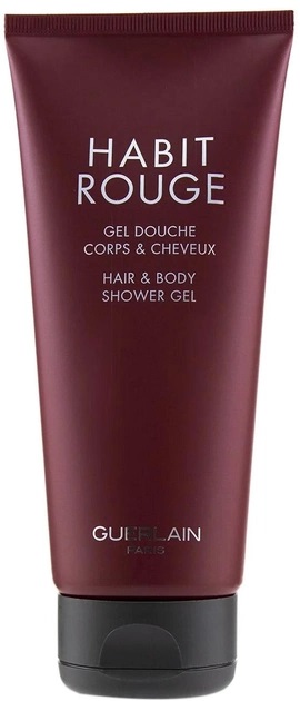 Levně Guerlain Sprchový gel na tělo a vlasy Habit Rouge (Hair & Body Shower Gel) 200 ml