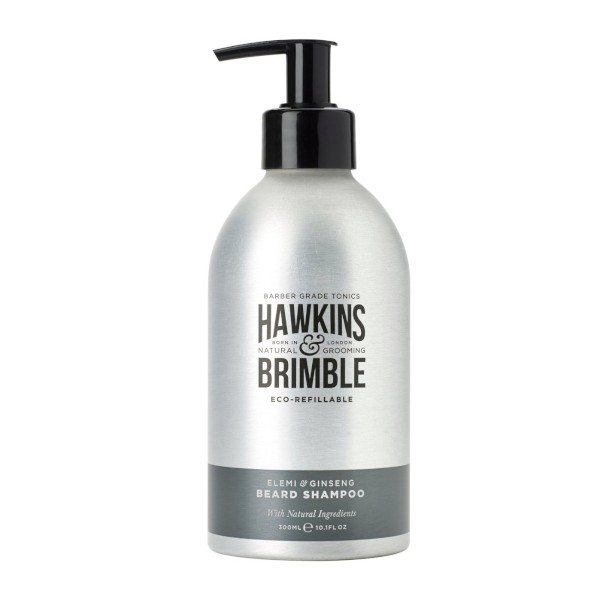 Hawkins & Brimble Šampon na vousy Elemi & ženšen (Beard Shampoo) 300 ml