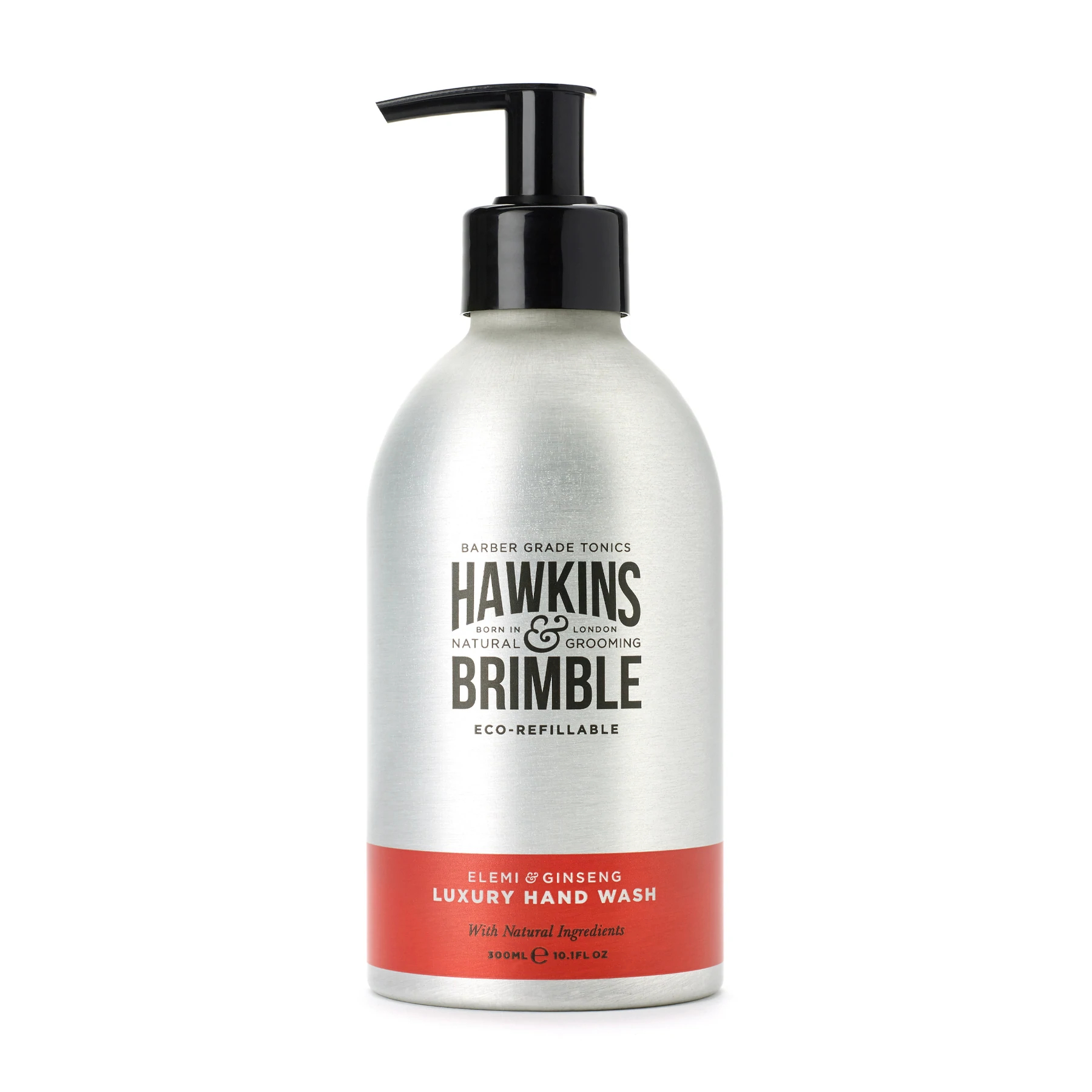 Hawkins & Brimble Tekuté mýdlo na ruce s vůni elemi a ženšenu Elemi & Ginseng (Luxury Hand Wash) 300 ml