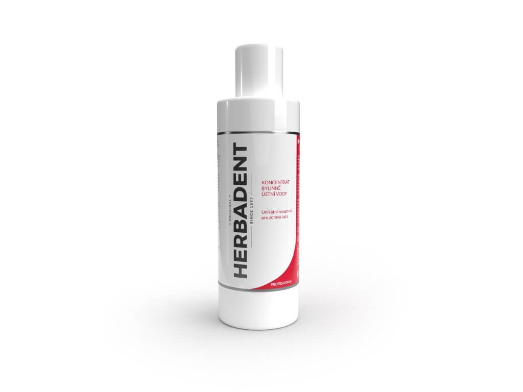 Zobrazit detail výrobku Herbadent Koncentrát bylinné ústni vody Professional 250 ml