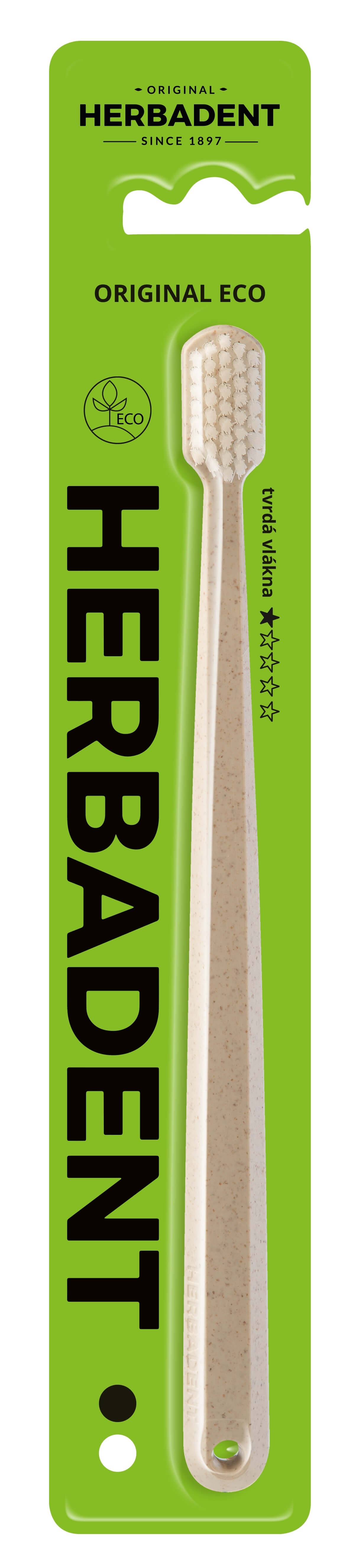Zobrazit detail výrobku Herbadent Zubní kartáček Original Eco tvrdý