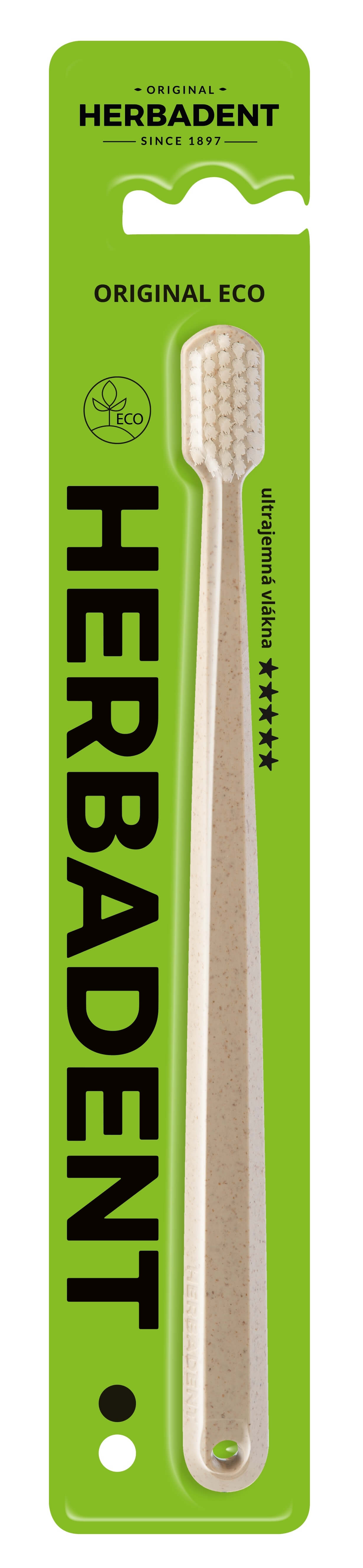 Zobrazit detail výrobku Herbadent Zubní kartáček Original Eco ultrajemný