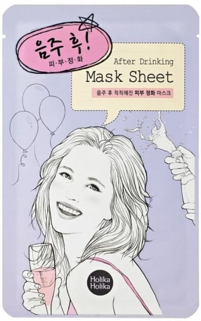 Holika Holika Plátýnková maska pro unavenou pleť After Drinking (After Mask Sheet) 16 ml