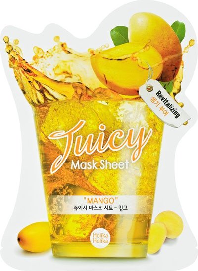 Holika Holika Revitalizační plátýnková maska Mango (Juicy Mask Sheet) 20 ml