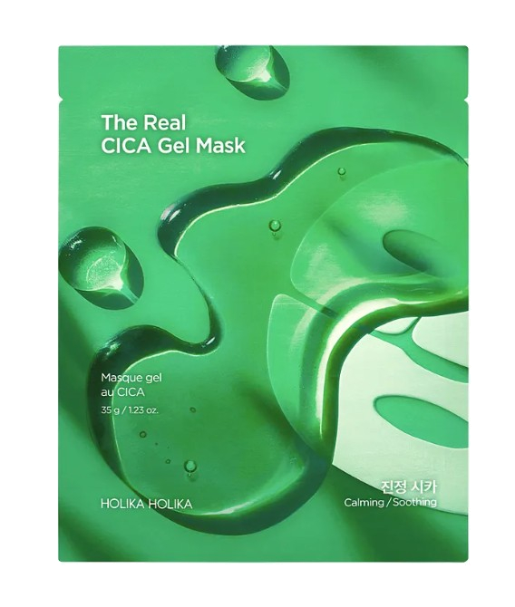 Holika Holika Upokojujúca hydrogélová maska The Real (Cica Gél Mask) 35 g