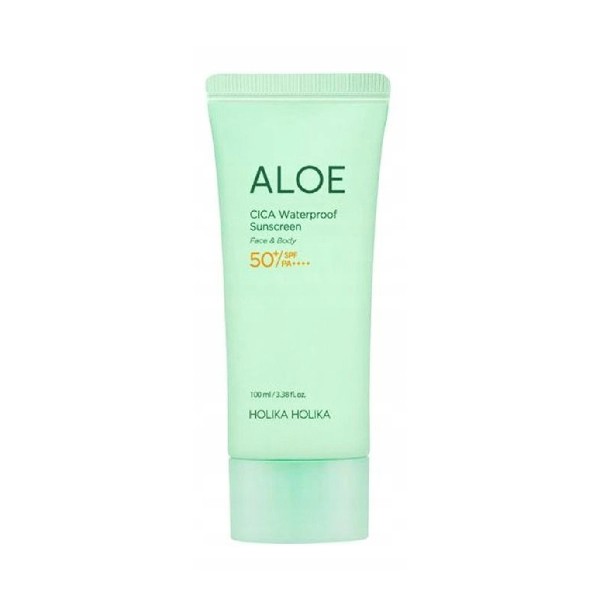 Holika Holika Voděodolný opalovací gel Aloe SPF 50+ (Waterproof Sun Cream) 100 ml