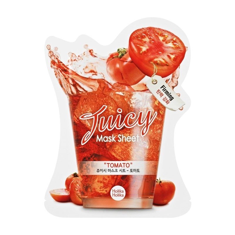 Holika Holika Zpevňující plátýnková maska Tomato (Juicy Mask Sheet) 20 ml