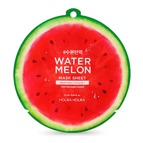 Holika Holika Plátýnková maska s hydratačním a zklidňujícím účinkem Water Melon (Mask Sheet) 25 ml