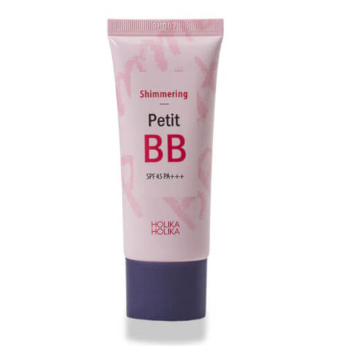 Holika Holika Trblietavý BB krém pre normálnu a suchú pleť SPF 45 (Shimmering Petit BB Cream ) 30 ml