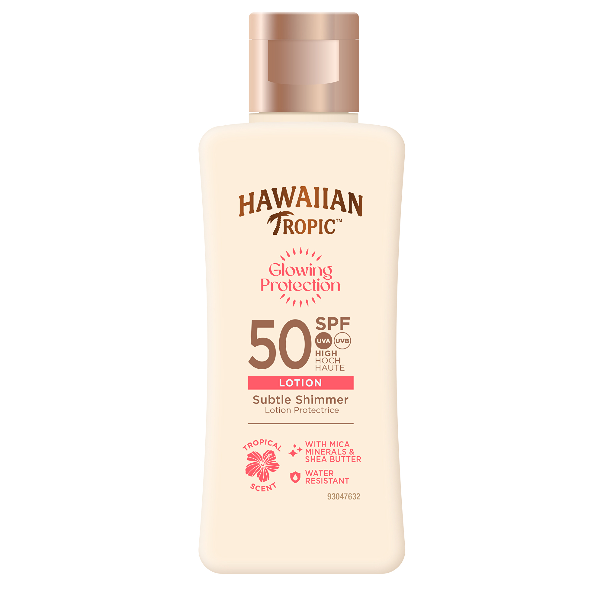 Levně Hawaiian Tropic Mléko na opalování SPF 50 Glowing Protection Sun Lotion Mini 75 ml