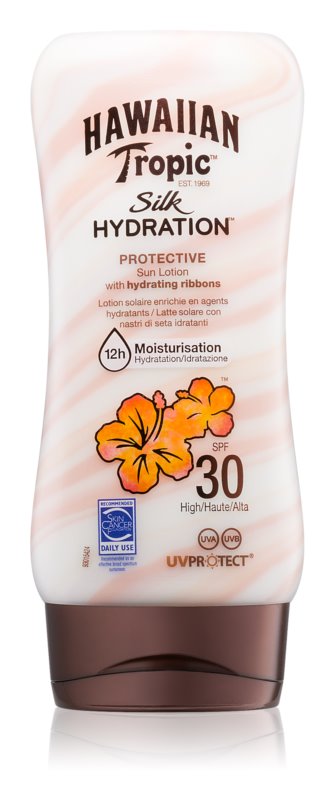 Hawaiian Tropic Hydratační krém na opalování Silk Hydration SPF 30 (Protective Sun Lotion) 180 ml