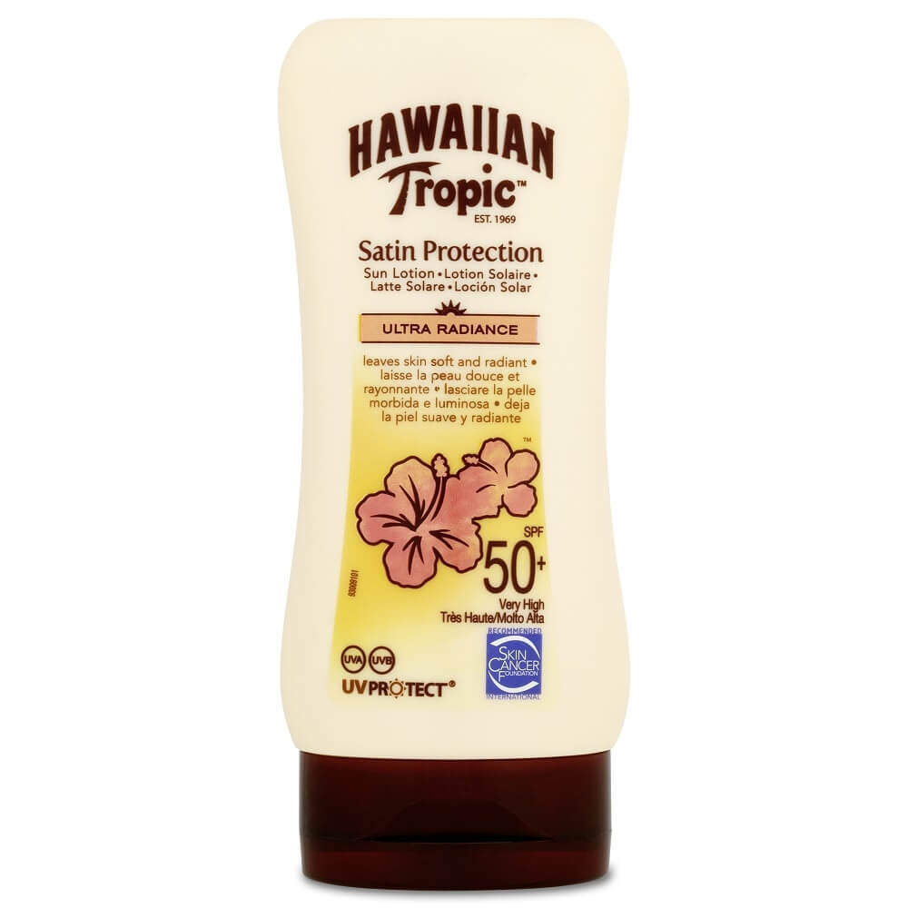 Hawaiian Tropic Mléko na opalování SPF 50+ Satin Protection (Sun Lotion) 180 ml