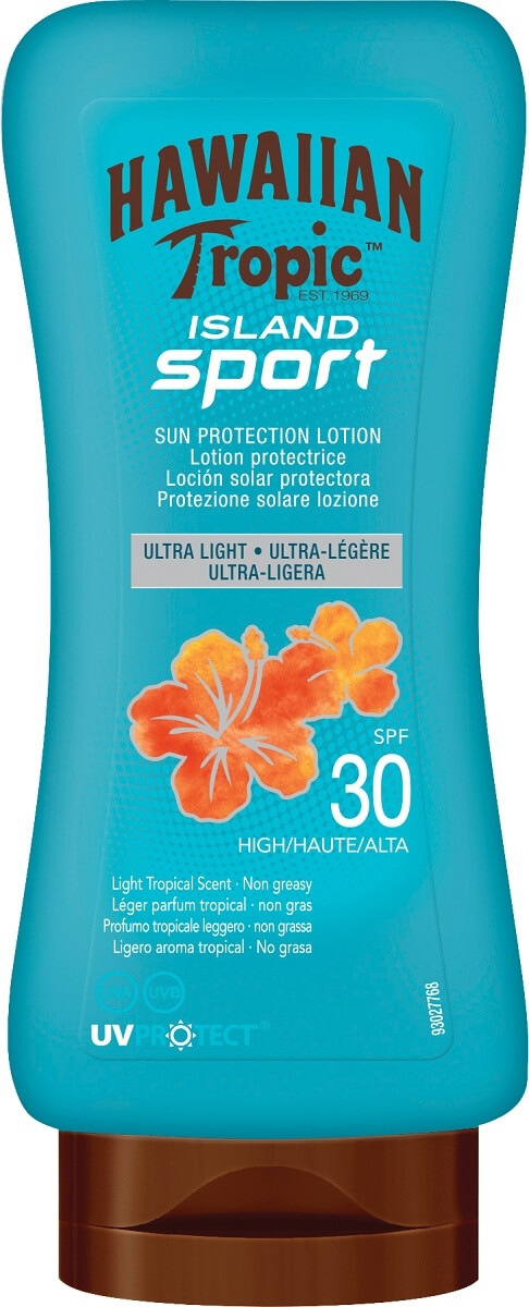 Hawaiian Tropic Opalovací mléko SPF 30 Island Sport (Sun Protective Lotion Ultra Light) 180 ml