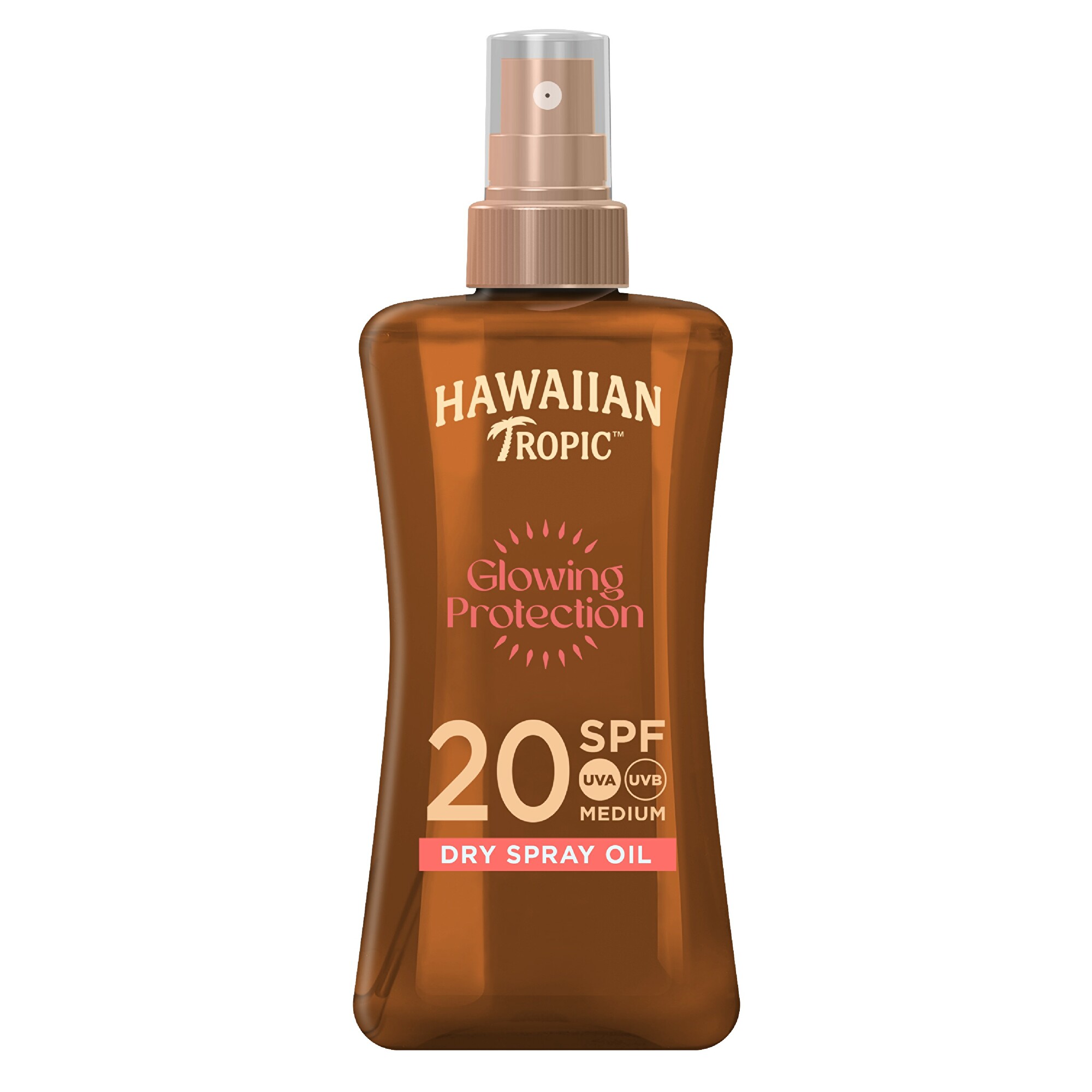 Hawaiian Tropic Suchý olej na opaľovanie s rozprašovačom SPF 20 Protective (Dry Spray Oil) 200 ml