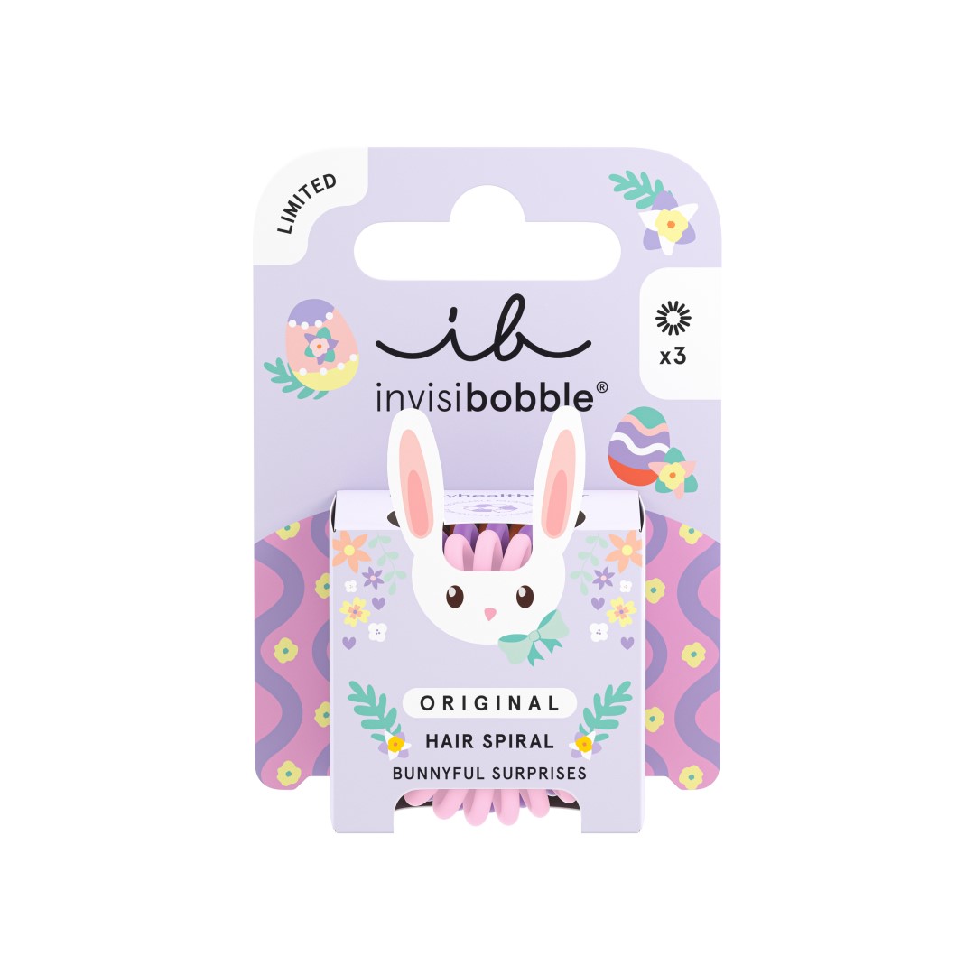 Levně Invisibobble Gumička do vlasů Original Easter Bunnyful Surprises 3 ks