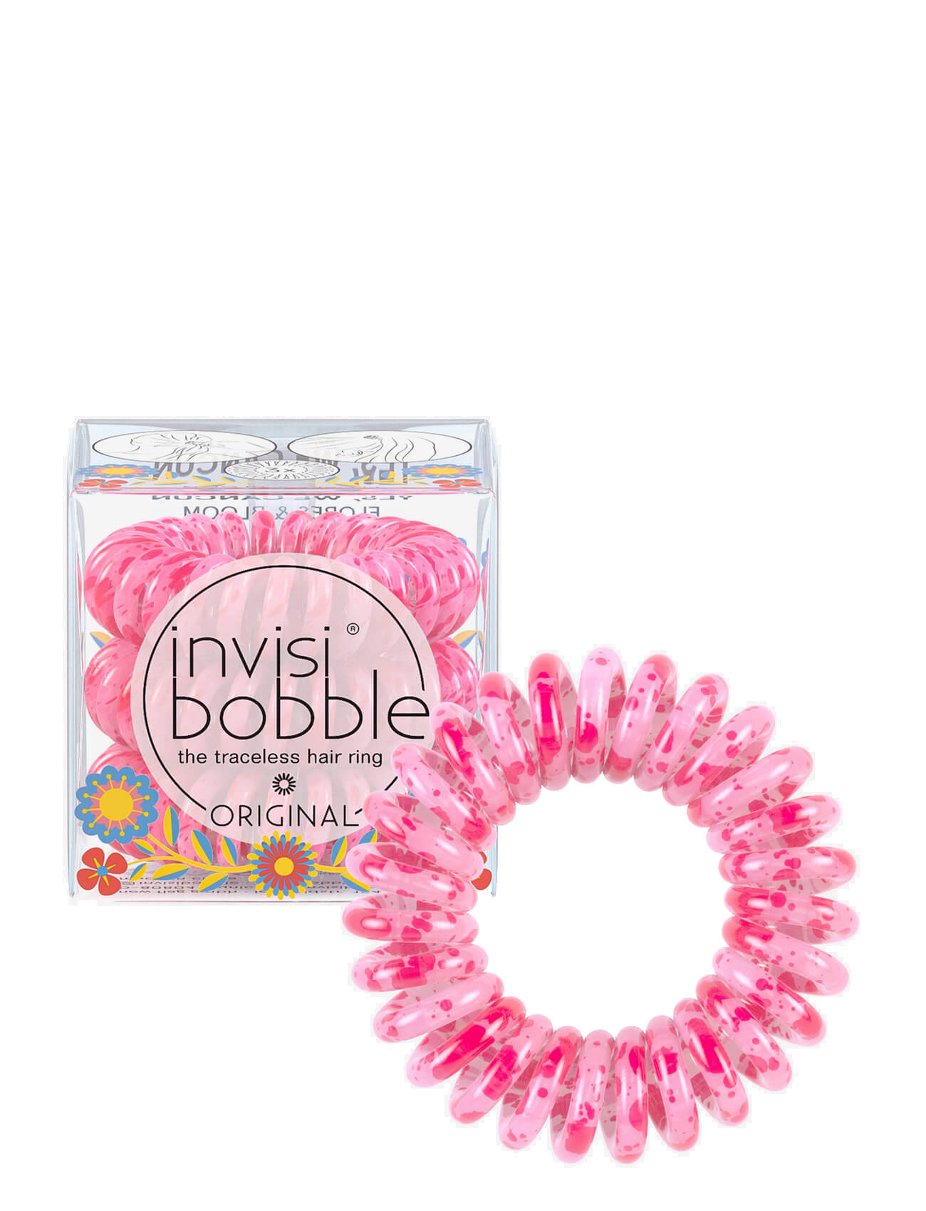 Invisibobble Gumička do vlasů Original Flores & Bloom 3 ks